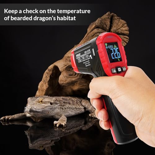 Digital Infrared Thermometer Gun, Non-Contact Heat Laser Temperature Gun