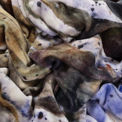 Carstens, Inc. Dean Crouser Plush Sherpa Fleece Oversized Throw Blanket 54" x 68", A Moment's Rest - color: A Moment's Rest