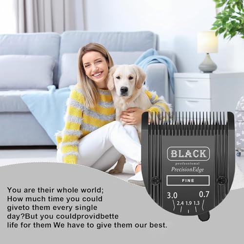 Adjustable 5 in 1 Blades Compatible with WAHL Arco,Bravura - color: Black