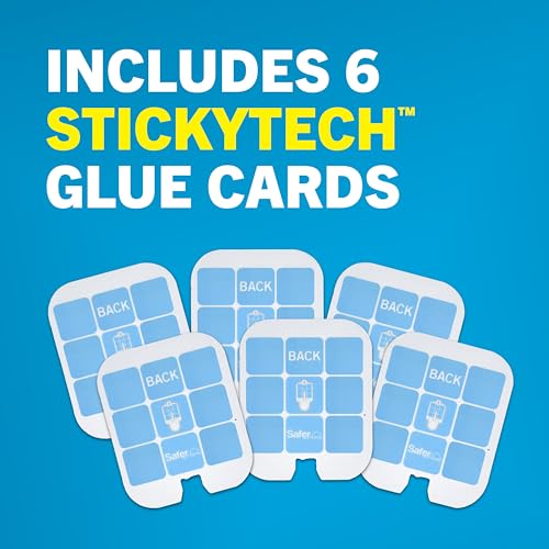 Safer Home Flying Insect Trap Official Refills - size: 6 Safer Home Glue Cards