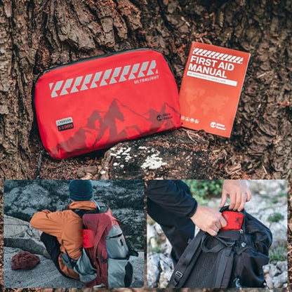 RHINO RESCUE Small Ultralight First Aid Kit, Water-Resistent Medical Kit - size: Small