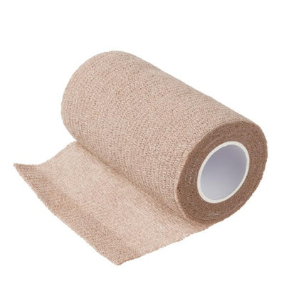 Medique Products 6104 Rip-N-Wrap Elastic Coheasive Wrap, 4" - size: 4-Inch