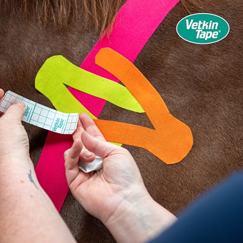 VETKIN Canine & Equine Kinesiology Tape Blue Veterinary Tape 2.4in - color: Blue