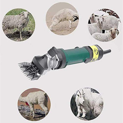 Sheep Shears, 690W Professional Electric Sheep Clippers with 6 Speed, Farm Livestock Clippers Kit Suitable for Thick Coat Animals