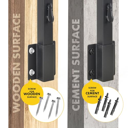 6-Pack 31" Fence Post Extender Heavy Duty Barbed Wire Extension Arm - color: Set 6, size: 0 Degree