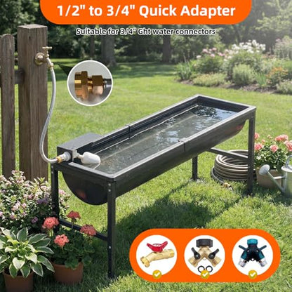 Automatic Livestock Water Trough 11 Gallon - size: 1 PC