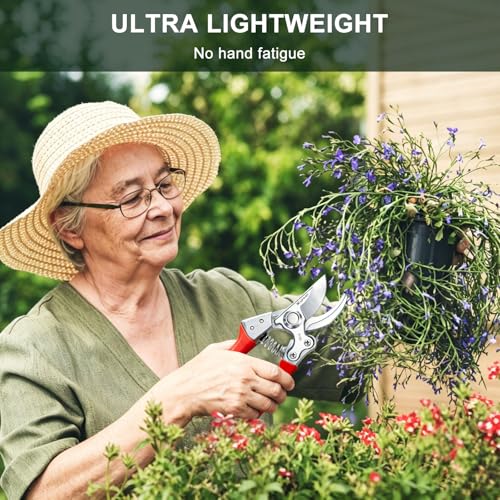 Kynup Pruning Shears, Heavy Duty Garden Shears with SK5 Japanese Steel - style: Modern