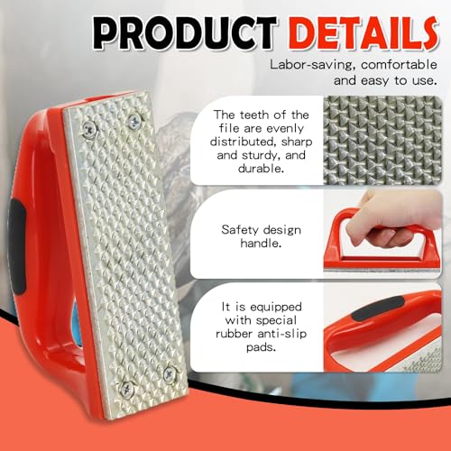 Mini Hoof Rasp for Horses Portable – Carbon Steel Farrier File Trimming Tool