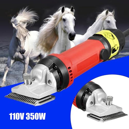 Electric Professional Sheep Shears,High Power Wool Pher,110V,750W,Professional Heavy Duty Shearing Clipper,Animal Shave Grooming, for Shaving Fur Wool in Sheep, Goat,Cattle,Farm Livestock Pet…