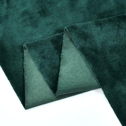 Surf turtle Dark Green Super Soft Minky Fabric by The Yard, 36"x60" - color: Dark Green
