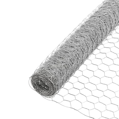 YARDGARD 2 Inch Poultry Netting, Chicken Wire Fence, 20 Gauge Galvanized Steel, Rabbit Fencing, Bird Enclosures, Garden Protection and Plant Support, 24 Inches x 150 Feet - size: 24 Inches x 150 Feet