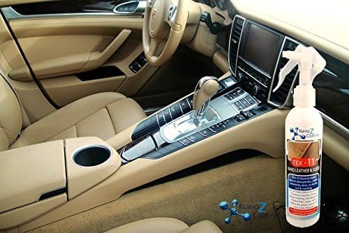Eco-Friendly Nano Leather & Suede Protector Spray – Water-Based Hydrophobic Waterproof & Stain Repellent for Boots, Shoes, Jackets, Bags, Furniture & Car Seats – Invisible Protection (67.63 fl.oz) - size: 67.63 fl.oz