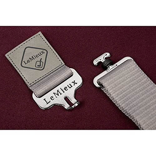 LeMieux Arika Jersey-Tek Fleece - Cooling- Blanket - Burgundy - 84" - color: Burgundy, size: 84"