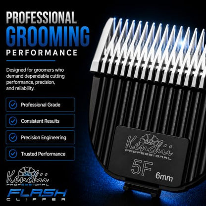 Kenchii Flash Clipper Blade 5F(6mm), Original Flash Only - size: 5F