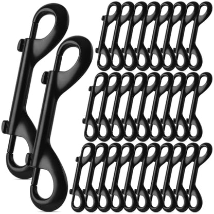 ERKOON 4.7 Inch Double End Trigger Snap Bolt Hooks for Horses (30 Pack) - size: 30 Pack