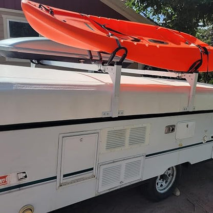 Aluminum Trailer Roof Ladder Rack for Enclosed and Open Trailers