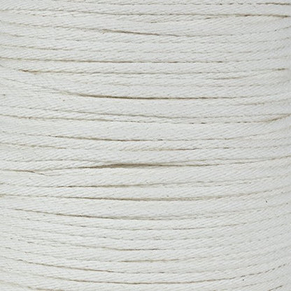 Golberg Solid Braid Poly Cotton Rope – (1/4 Inch x 10 Feet, White) - color: White, size: 1/4" x 10'