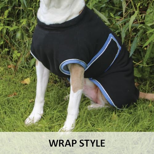 Dura-Tech Heavy Fleece Dress Dog Coat | Plush Warmth for Chilly Barn Nights | Ideal for Horse & Equestrian Enthusiasts