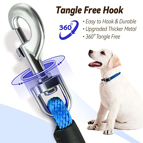 Check Cord Dog Leash Long Lead Obedience Recall Training Tracking Line 30ft - color: Blue