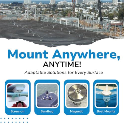 Bird Barrier Daddi Long Legs 4 Ft Bird Spider, Bird Deterrent for Boats