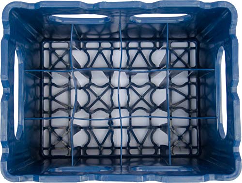 Plastic Crates for Glass Milk Bottles Commercial Duty (1 Qt, 12 cell) - size: 1 Qt, 12 cell
