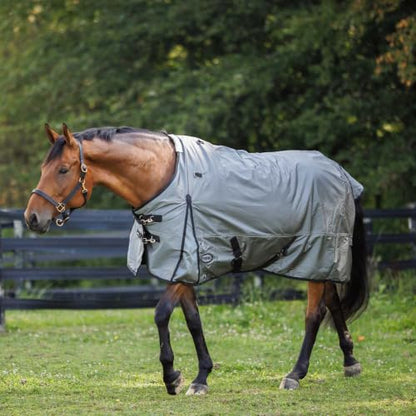 Country Pride Arctic Shield Heavyweight Turnout Blanket, 1680D Ballistic Nylon, 300g Insulation, Waterproof and Breathable, Shoulder Gussets and Tail Cover, Adjustable Double Buckle Front (68) - size: 68