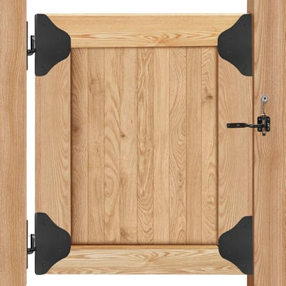 Anti Sag Gate Frame Kit with Gate Latch - Updated 90 Degree Right Angle Gate Hinges - Fence Gate Kit Gate Hardware - Gate Corner Brace Bracket (1 Set) - size: 1 set