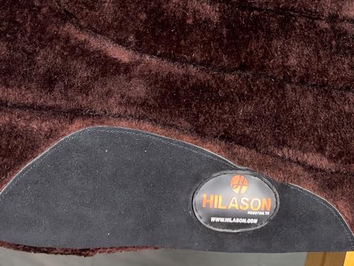 HILASON Western Endurance All Purpose Horse Fleece Saddle Pad - color: Brown