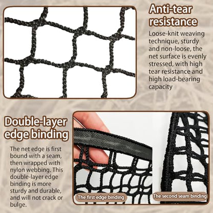 2 Pack Slow Feed Hay Nets for Horses, Goats and Cattle
