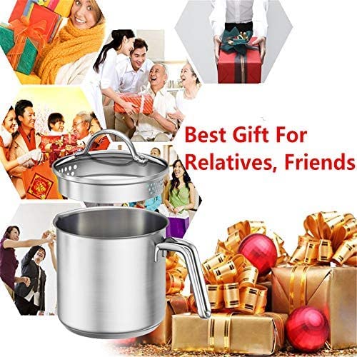 1.5 Quart Stainless Steel Saucepan With Pour Spout, Saucepan With Lid, Mini Milk Pan With Spout - Perfect For Boiling Milk, Sauce, Gravies, Pasta, Noodles - size: 1.5 Quarts