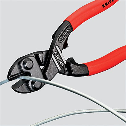 KNIPEX - 71 01 200 Tools - CoBolt Compact Bolt Cutter (7101200), 8-Inch | High Leverage Bolt Cutter - Heavy-Duty Chrome Vanadium Steel, Made in Germany - size: 8-Inch