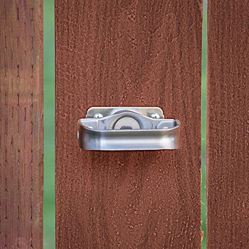 National Hardware Heavy Duty Swinging Door Latch, Stainless Steel