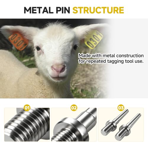 651002 Ultra Tagger Pins Compatible with Y-Tex Applicator, 2-Pack