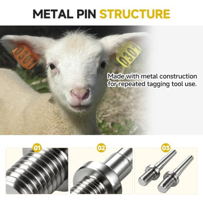 651002 Ultra Tagger Pins Compatible with Y-Tex Applicator, 2-Pack