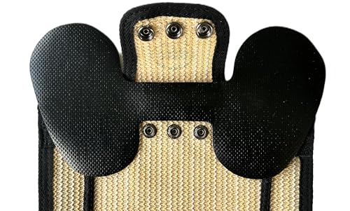DOWN UNDER OUTDOORS Medium-Large Chicken Saddle Hen Apron Saver (Sand Mesh) - color: Sand Mesh