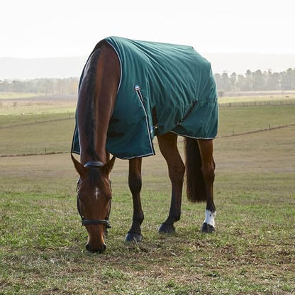 WeatherBeeta ComFiTec Classic Turnout 220g, Forest Green/Black, 63" - size: 63"