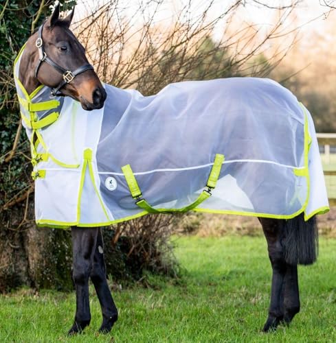 Derby House Recycled Cool Lite Detach-a-Neck Fly Sheet - size: 72
