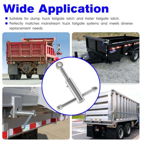 Dump Truck Tailgate Latch for TGL34SBR Trailer Tailgate Lock Assembly | Heavy-Duty Steel Tailgate Latch For Dump Trailers,Trucks,Semi Dump Trailer Door Sludge Locks Tailgate Closure
