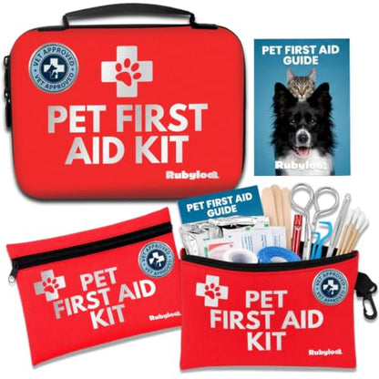 Rubyloo Dog First Aid Kit,1 Essential & 2 Travel Packs Bundle