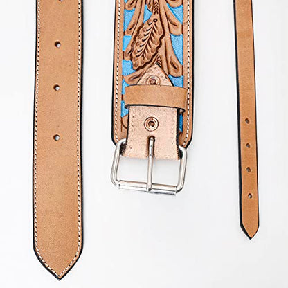 HILASON Horse Western Carved Leather Rear Flank Back Cinch Girth Saddle Billets Comfytack | Billet Strap