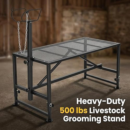 Generic Goat Rack Black Feed Rack, Durable Livestock Hay Feeder, Stable Wall-Mounted Design, Heavy-Duty Use for Barns, Stables, and Goat Feeding Organization