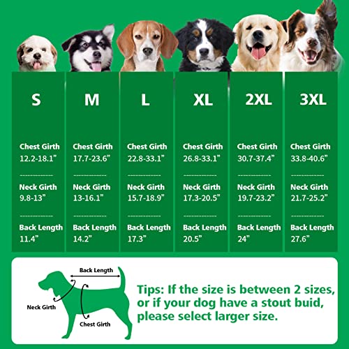 Fragralley Dog Coat Large, Waterproof Dog Jacket with Warm Fleece Lining, Adjustable Reflective Dogs Winter Coat, Turtleneck Pet Coats for Cold Weather (Green XL) - color: Green, size: X-Large