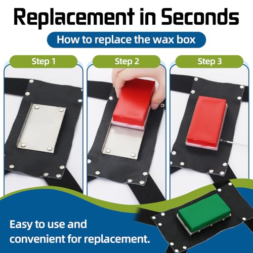 Replacement Marking Crayon Blocks for Ram Breeding Harness (Red,Blue,Green) - color: Red,Blue,Green