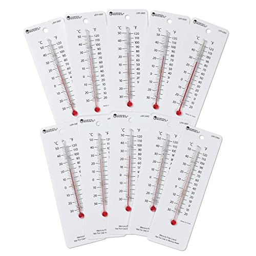 Learning Resources Student Thermometers, Set of 10