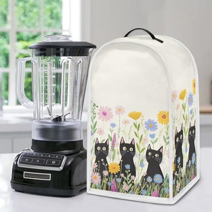 Blender Cover, Universal Home Small Appliances Protective Cover Blender Cover Sturdy Stand Mixer Protective Cover Cute Cats - color: Cute Cats Prints