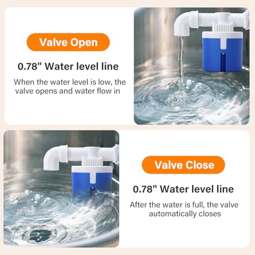 PAUQEWIE 2Gal Automatic Dog Water Bowl Dispenser Auto Fill Dog Waterer