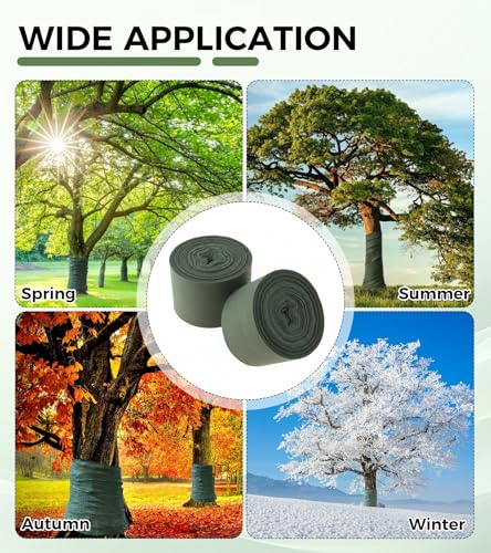 65 Ft x 2 Pcs Tree Protector Wrap for Winter Freeze Protection