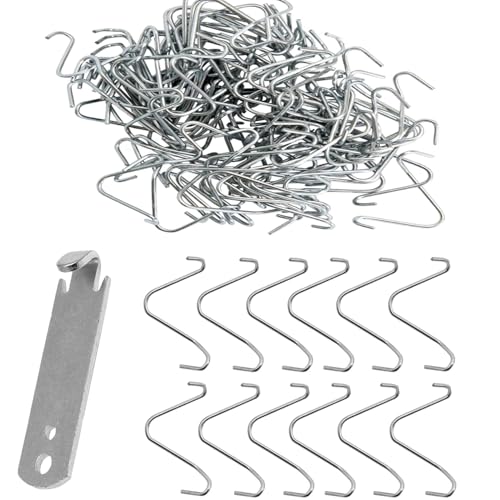 100PCS T Post Clip Tool Fence Wire Twisting Clips Fencing Wire Twister Tool