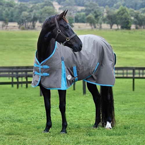 WeatherBeeta ComFiTec Classic Standard Neck Lite, Grey/Bright Blue/White, 63" - color: Grey/Bright Blue/White, size: 63"