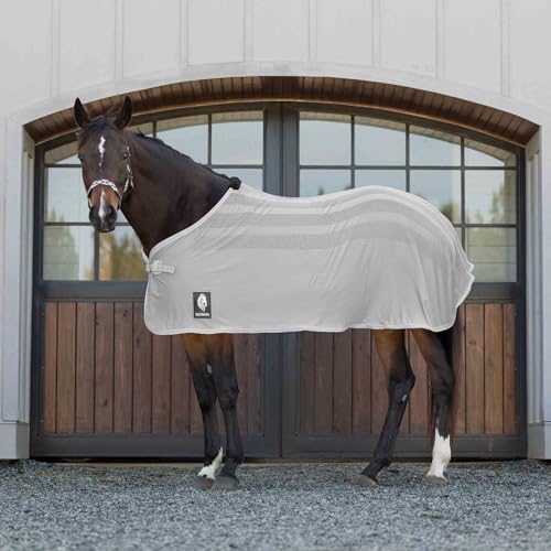 Equinavia Sefyr Breathable Lightweight Cooling Scrim Sheet - Slate Gray - XL - color: Slate Gray, size: XL
